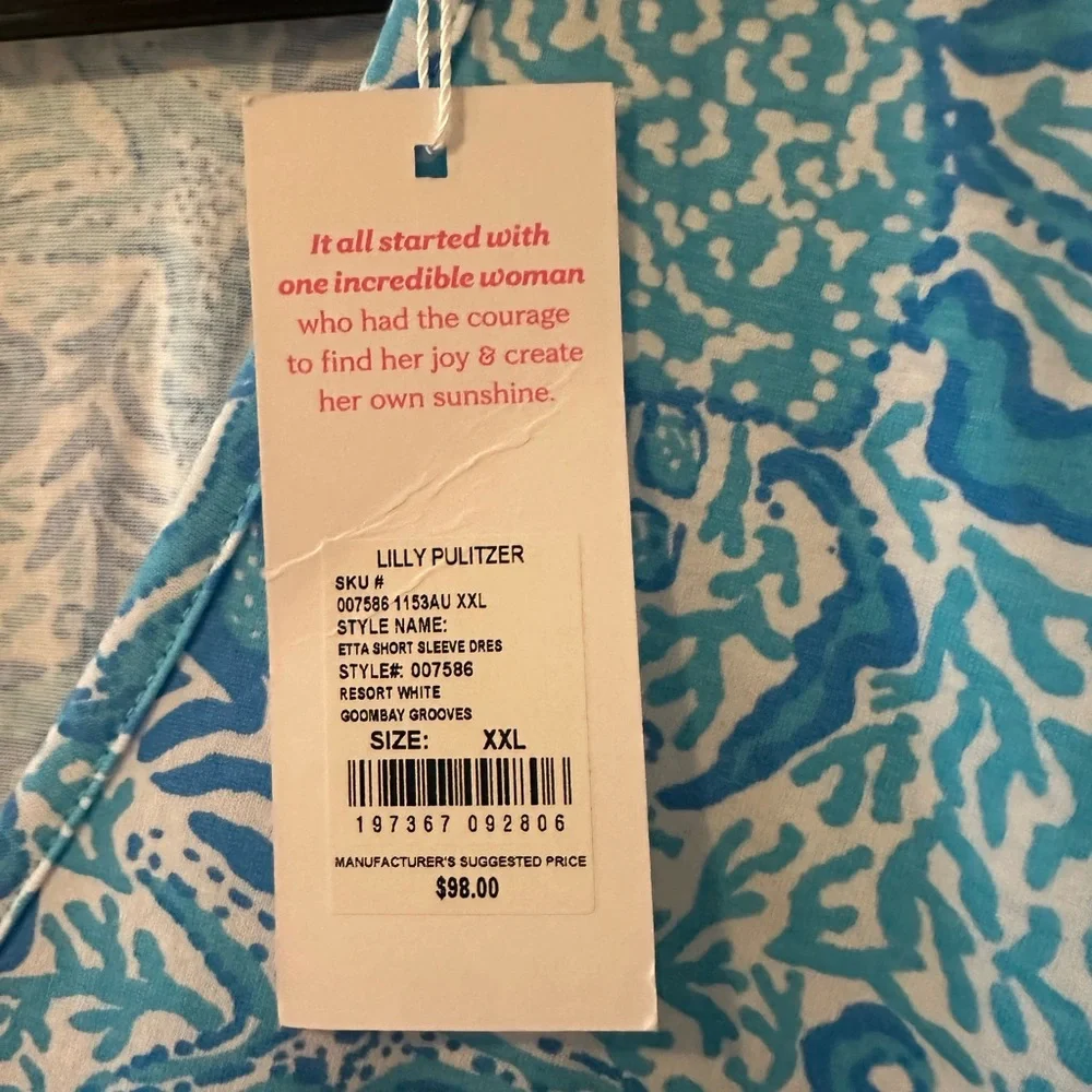 NWT Lilly Pulitzer Etta Dress - Picture 4 of 6
